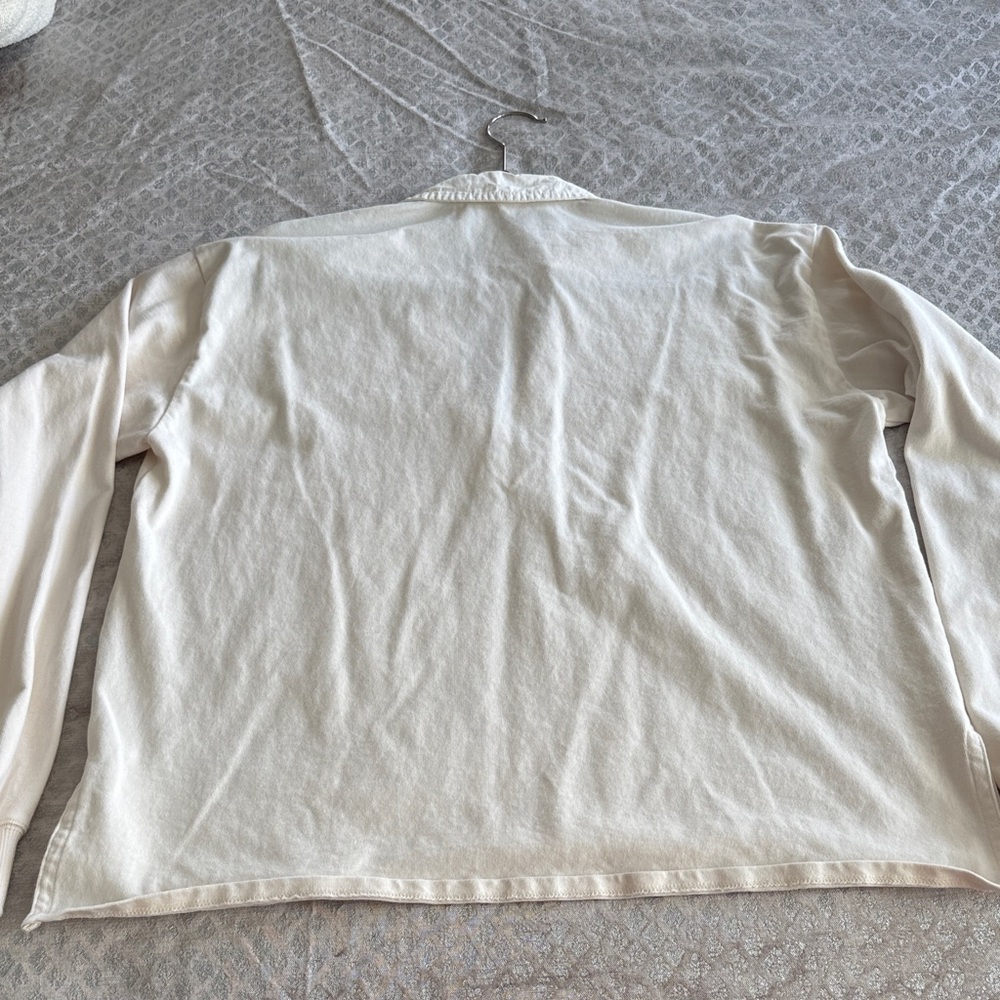 Good American Cream Long Sleeve Top - Picture 5 of 6